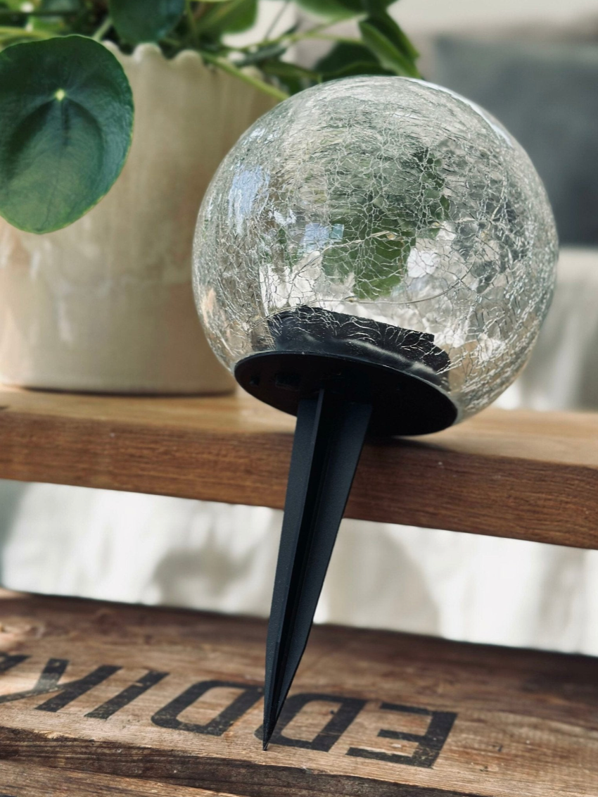 Solcelle glaskugle - Large Dia 20cm