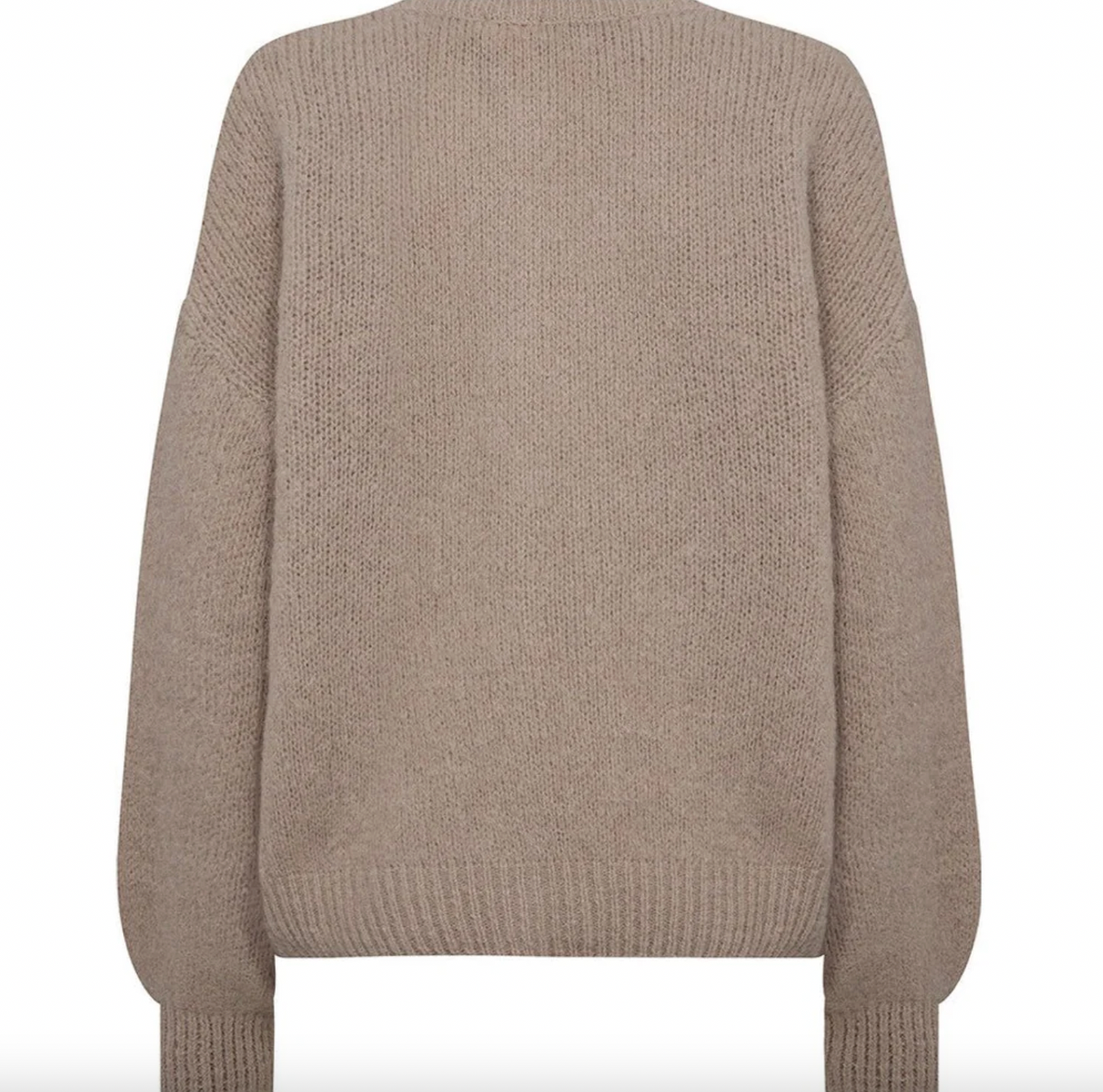 Alpaca cardigan Depeche - Sand