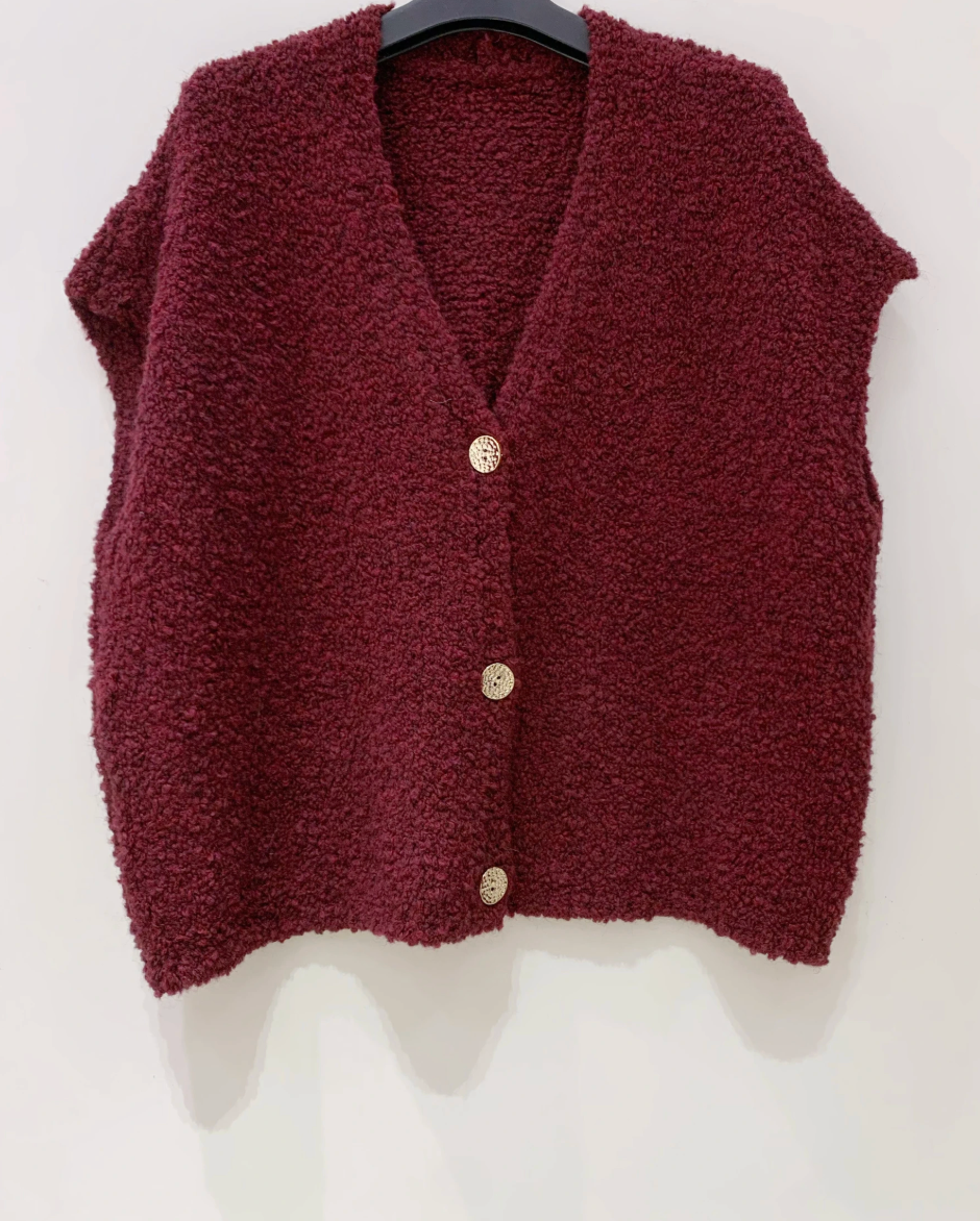 Vest bordeaux