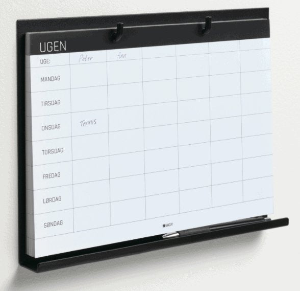 A4 Planlægnings blok, Ugeplan, Dansk - VIAMAJA.DK