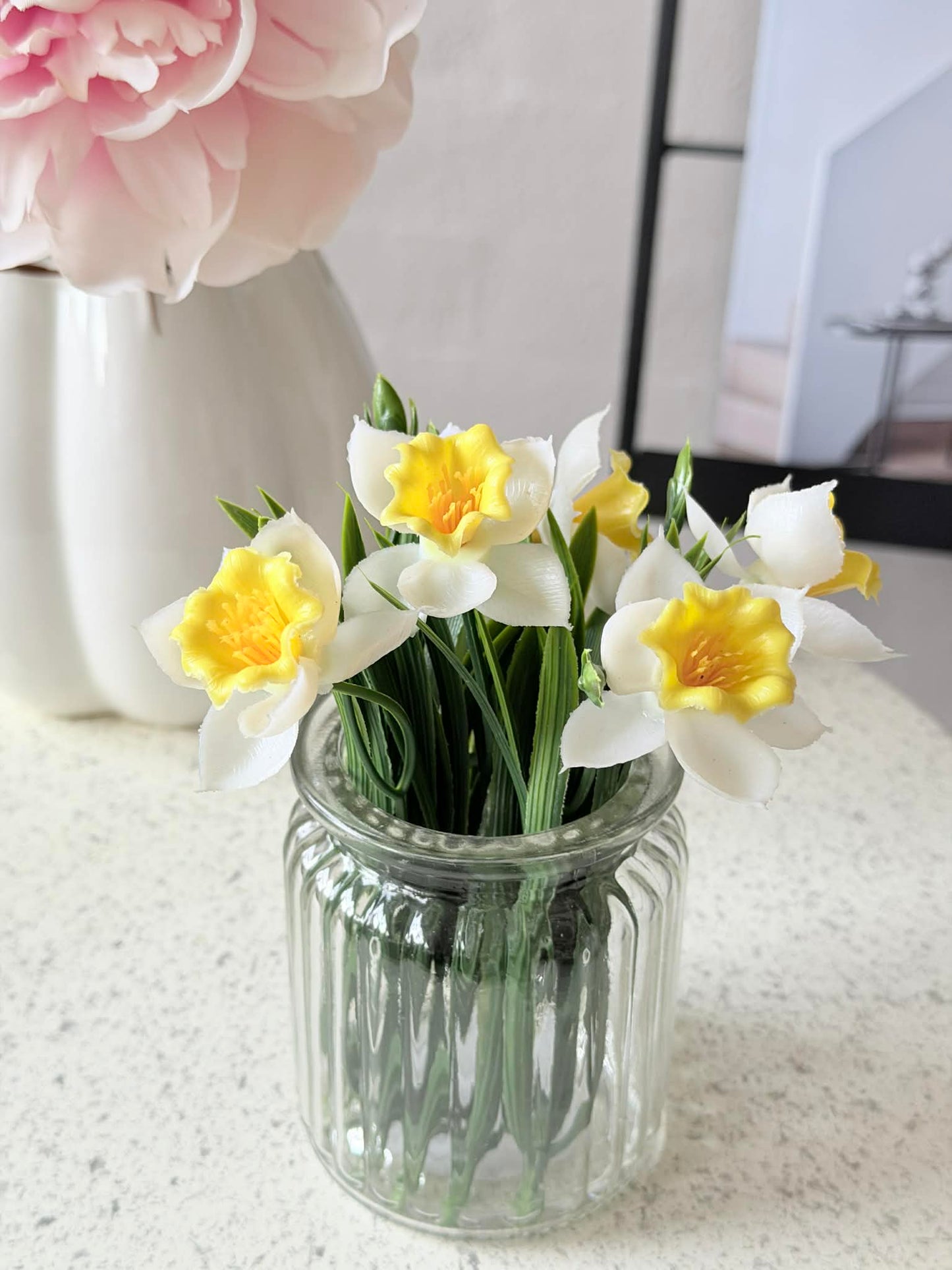 Blomster i vase - Flere farver
