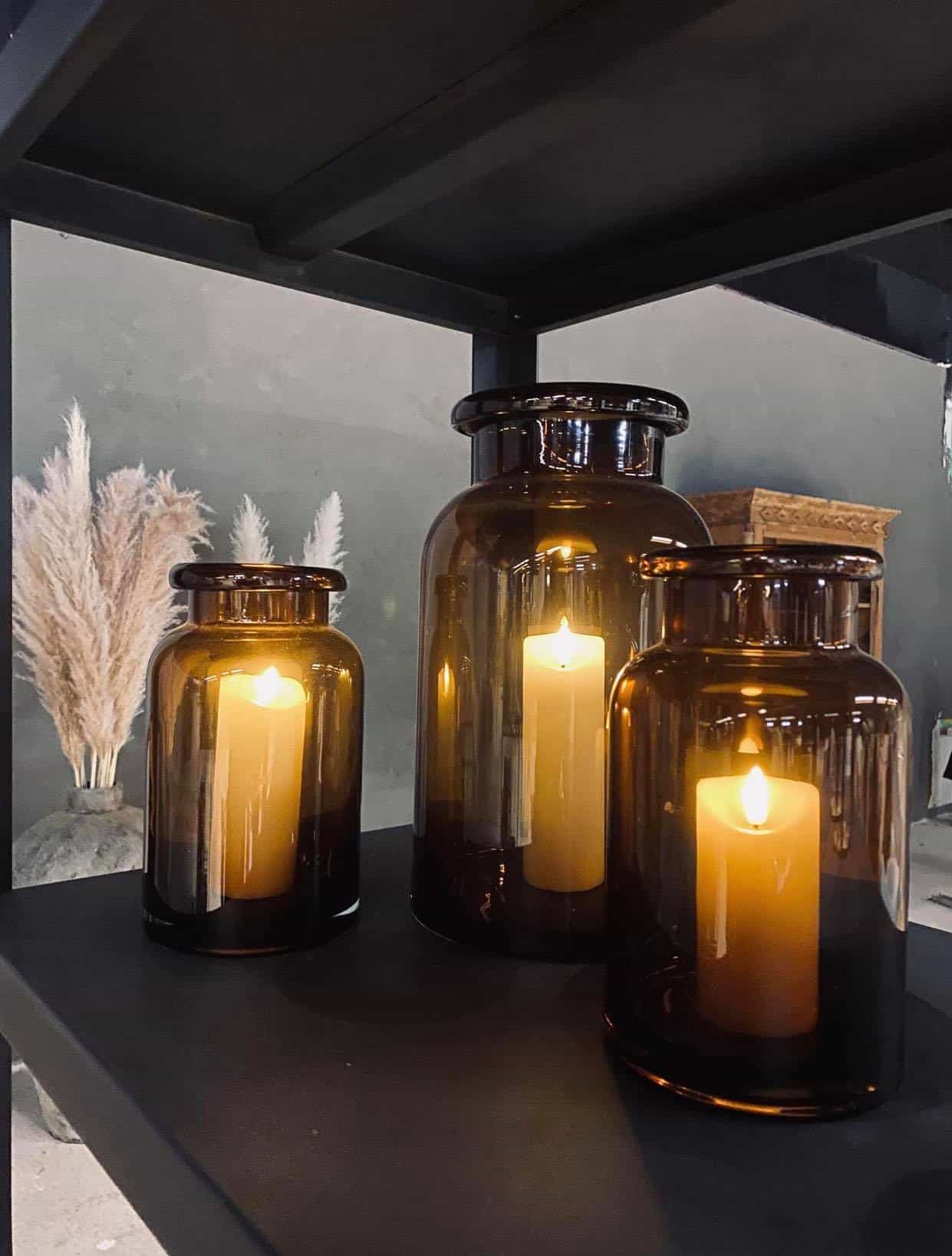 Apoteker vase - Stor Brun - VIAMAJA.DK