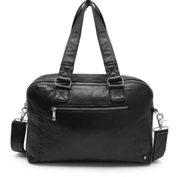 Arbejdstaske i blød skind - STREET - VIAMAJA.DK