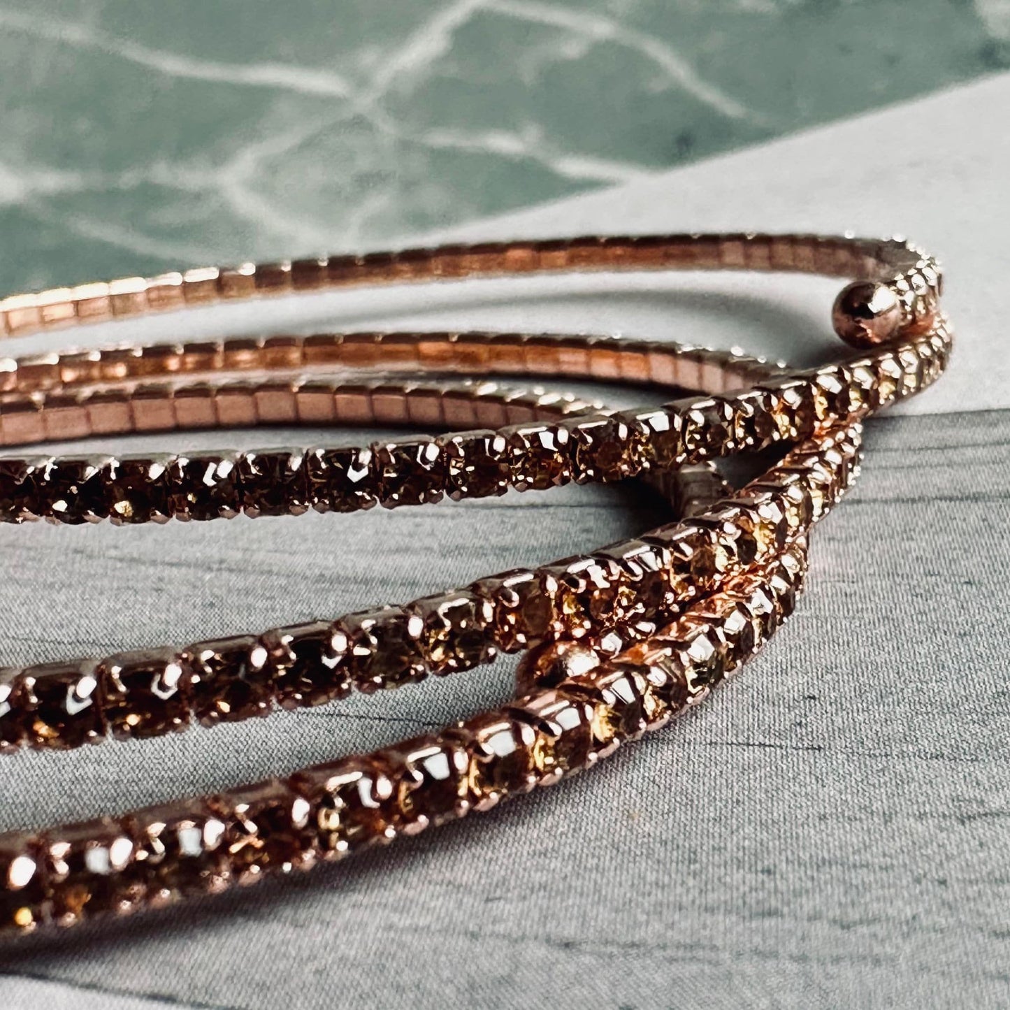 Armbånd Judith - Brown - VIAMAJA.DK