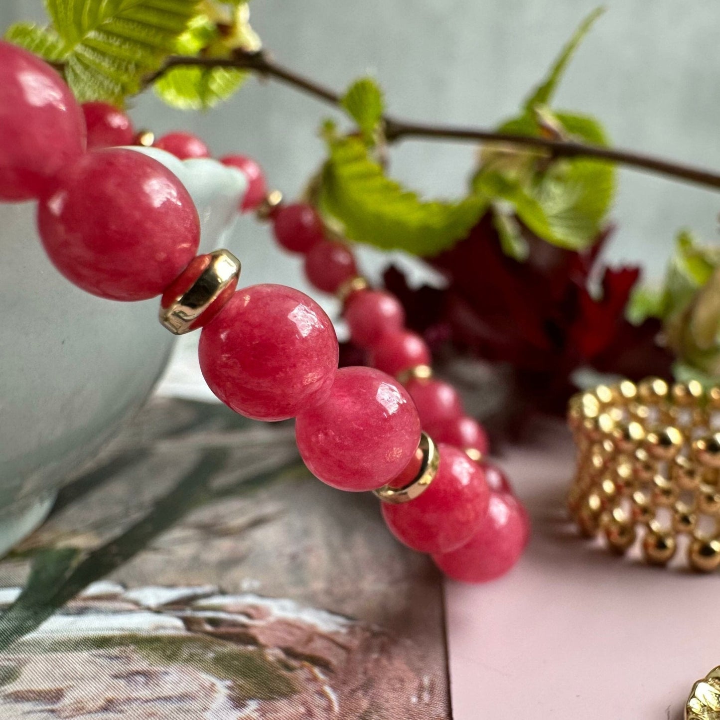 Armbånd Mollie Coral - VIAMAJA.DK
