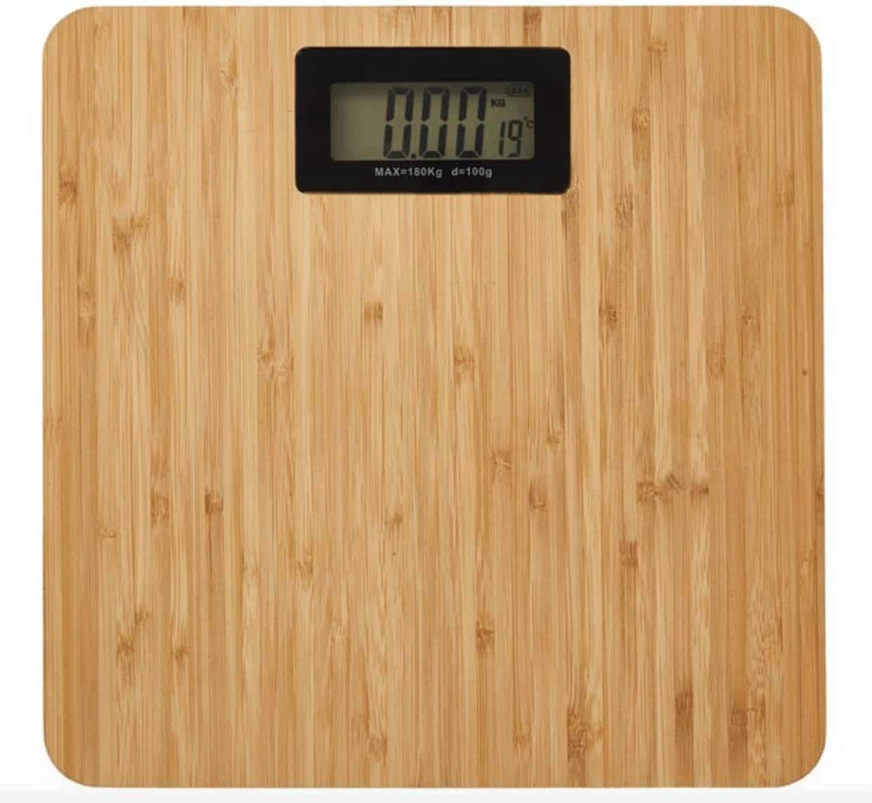 Badevægt i Bambus - VIAMAJA.DK