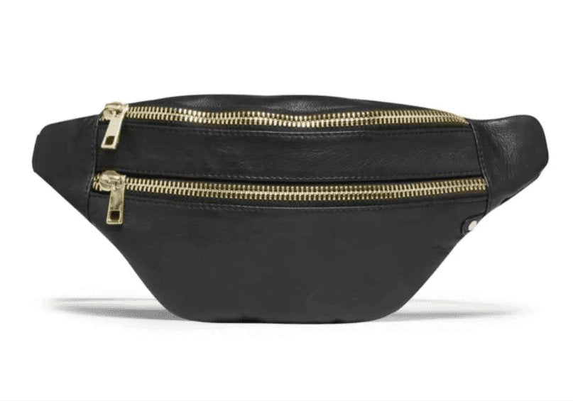 Bæltetaske LASA i blød skindkvalitet - Stor str - VIAMAJA.DK