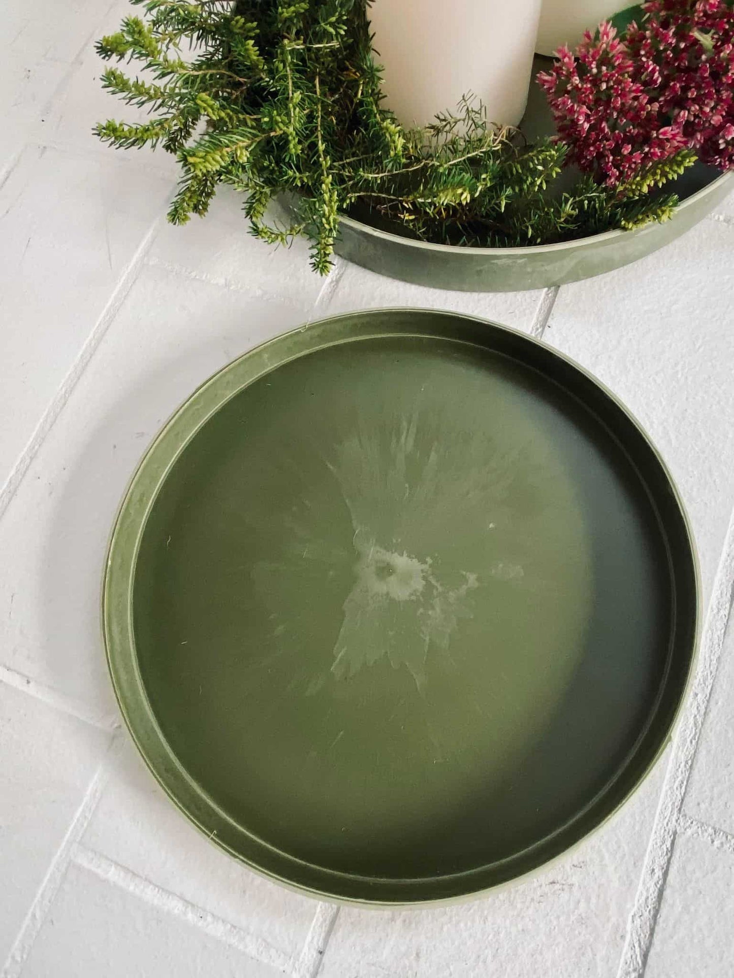 Bakke beton look - Lille grøn - VIAMAJA.DK