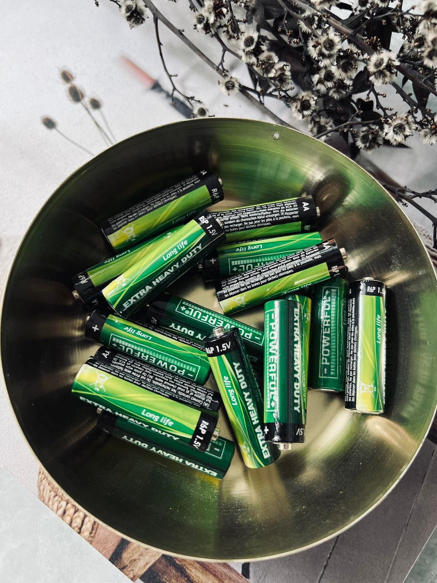 Batterier - AA pakke med 16 stk - VIAMAJA.DK