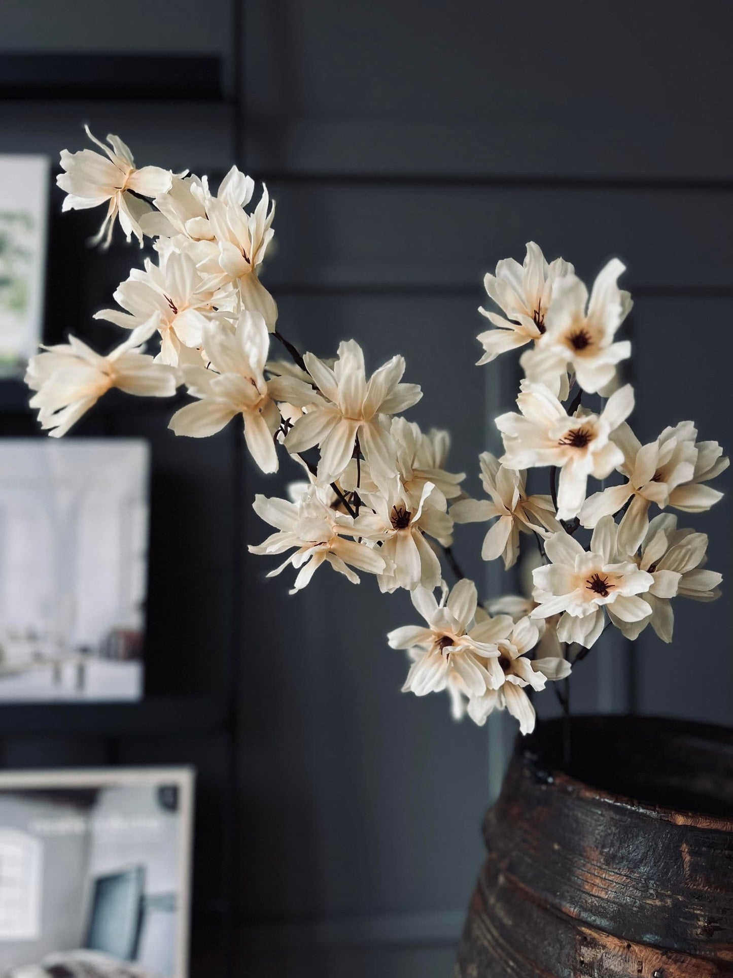 Blomster gren i mix farver - VIAMAJA.DK
