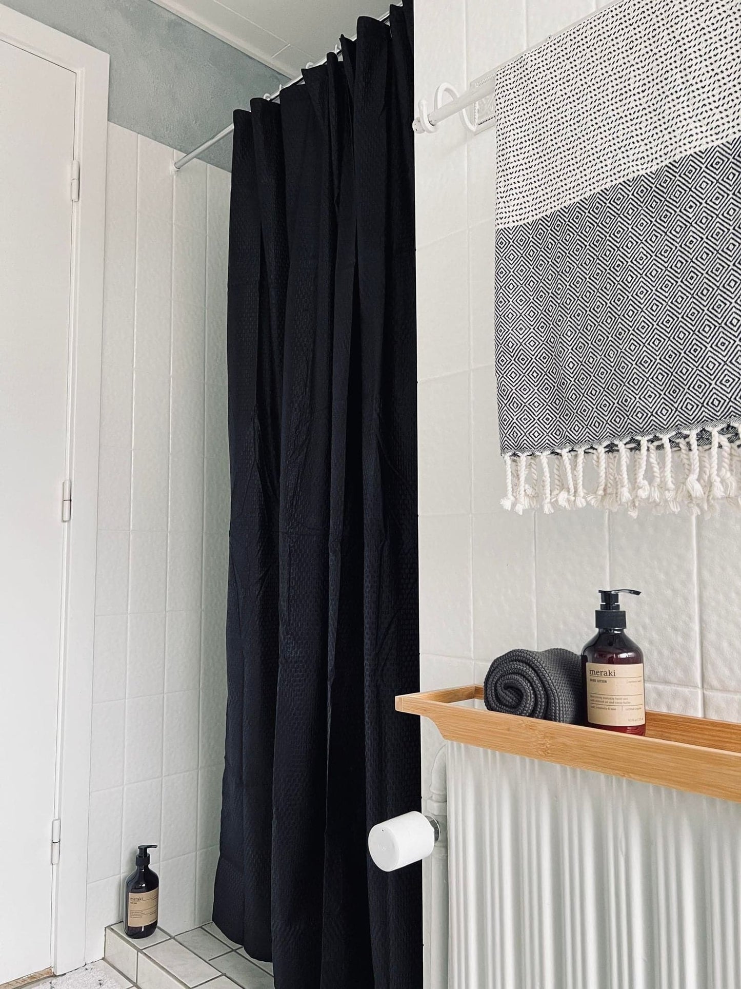 Bruseforhæng 180x180 - Sort - VIAMAJA.DK