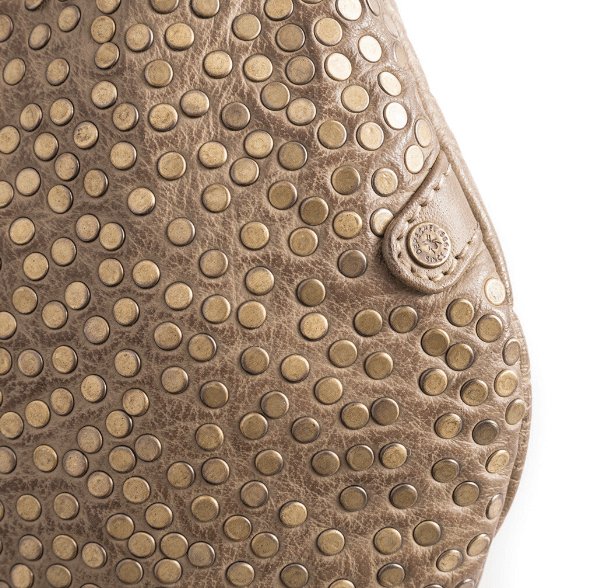 Bumbag Deluxe med nitter – Taupe - VIAMAJA.DK