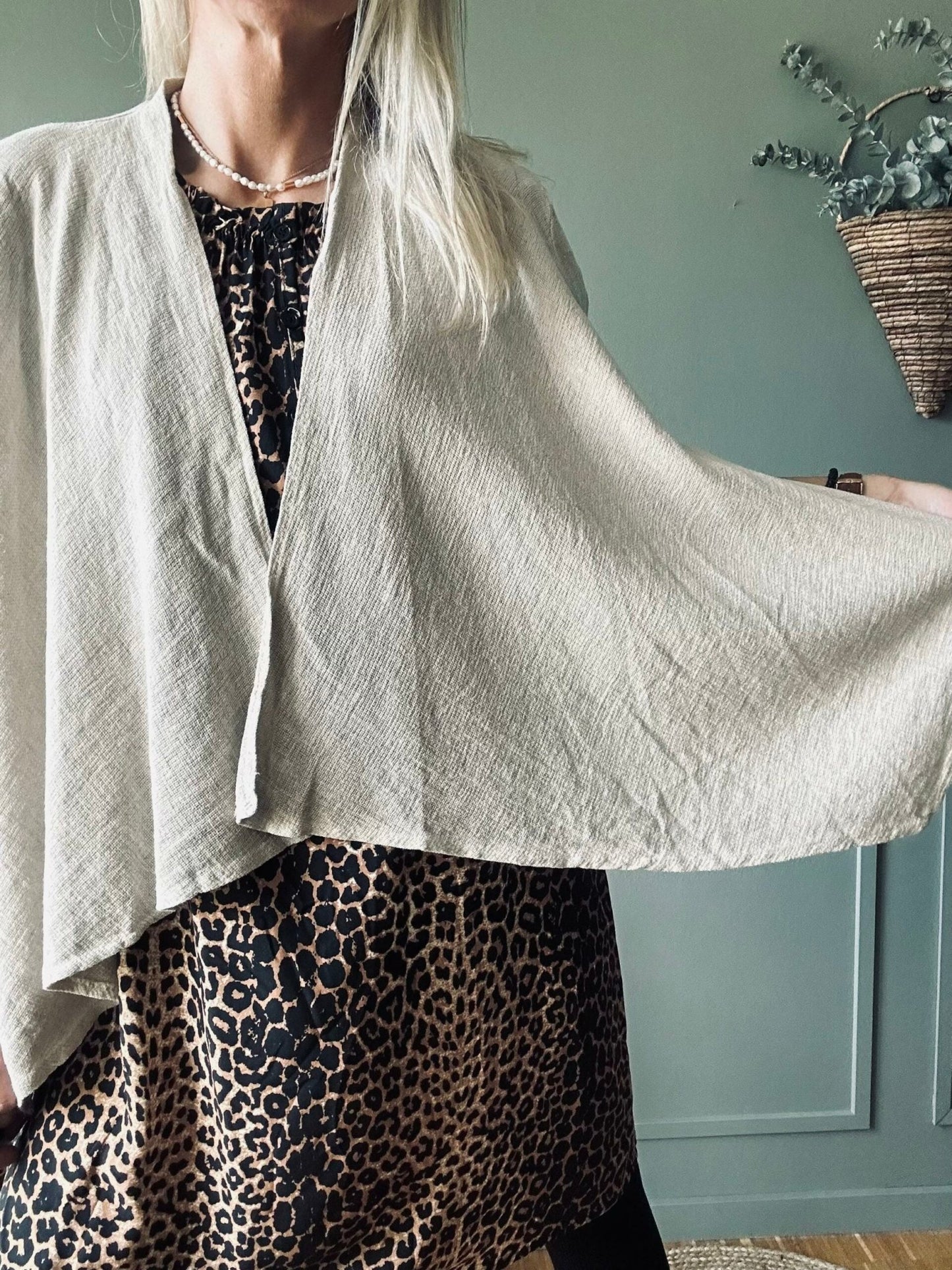 Cardigan Lianna hørmix - VIAMAJA.DK
