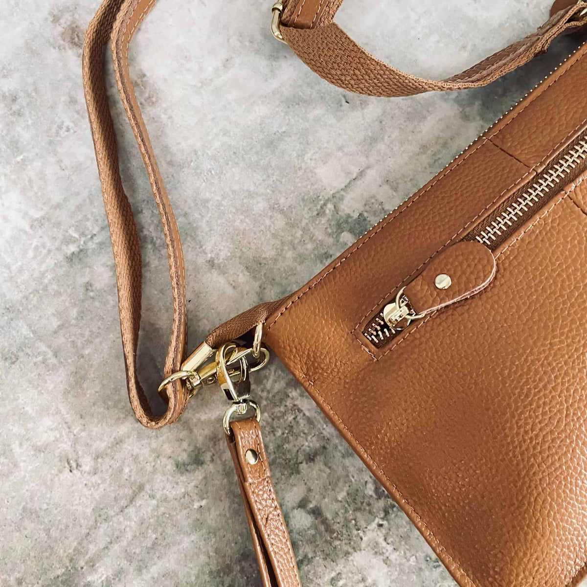 Clutch / taske OFELIA Beige - VIAMAJA.DK