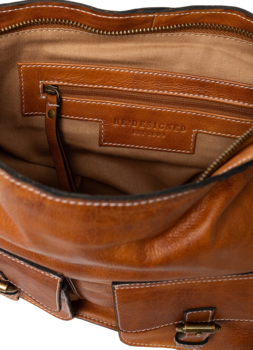 Crossbody Alma Cognac - VIAMAJA.DK