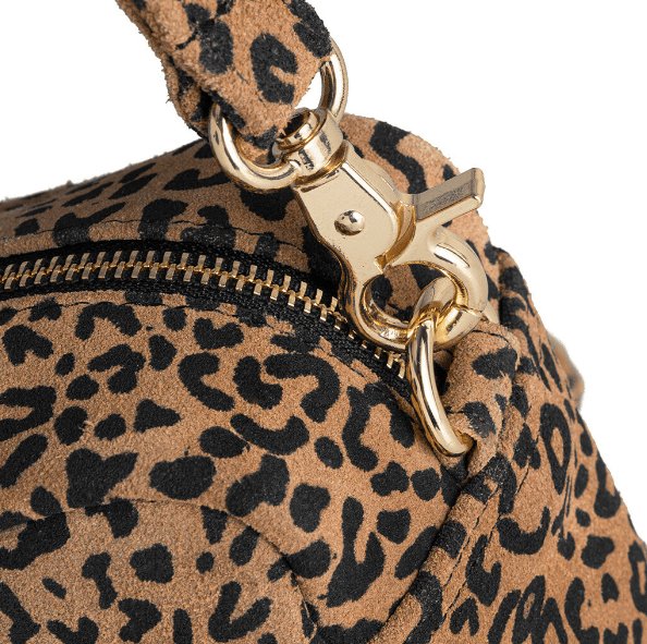 Crossbody - Leopard ruskind - VIAMAJA.DK