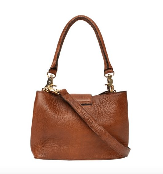 Crossbody Lux walnut Mini - VIAMAJA.DK