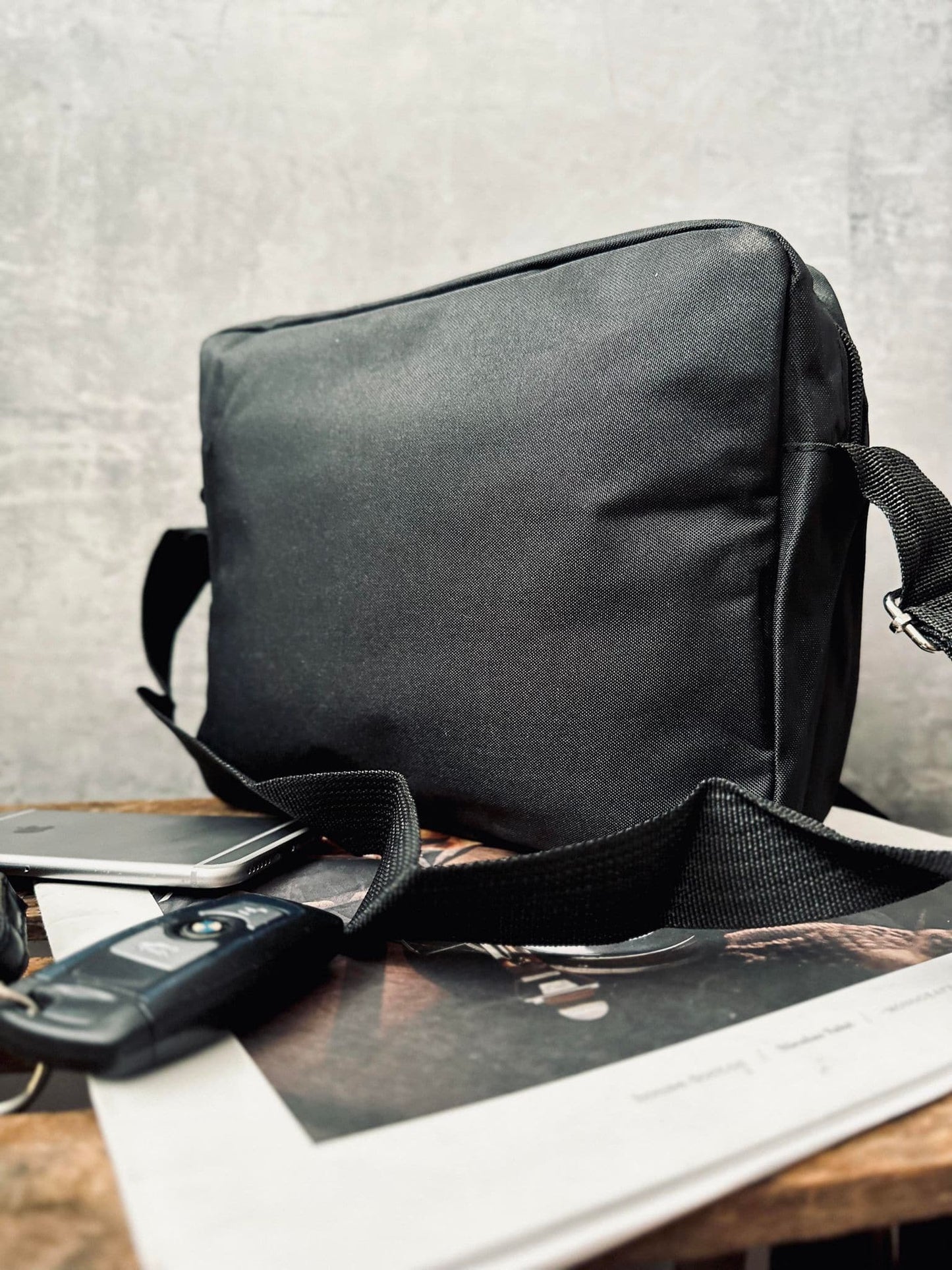 Crossbody Max Black Nylon - VIAMAJA.DK