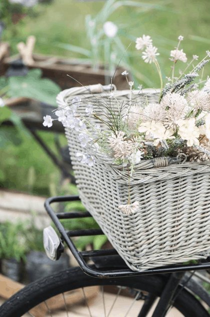 Cykelkurv i pileflet - FÅ PÅ LAGER - VIAMAJA.DK