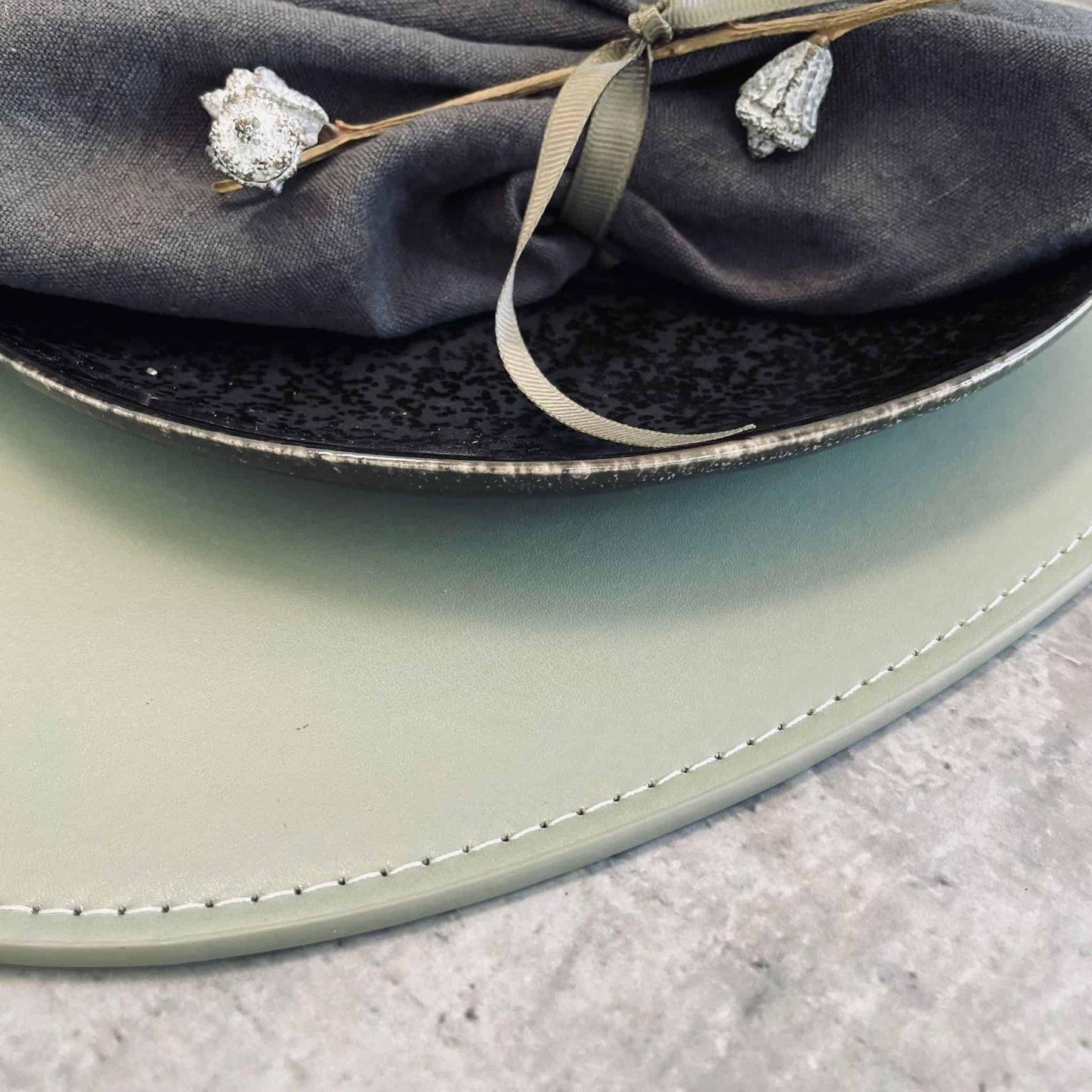 Dækkeserviet formet 41x33 - VIAMAJA.DK