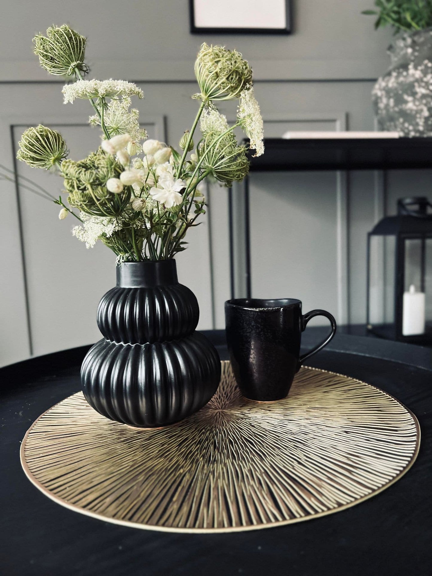 Dækkeserviet - Guld - VIAMAJA.DK