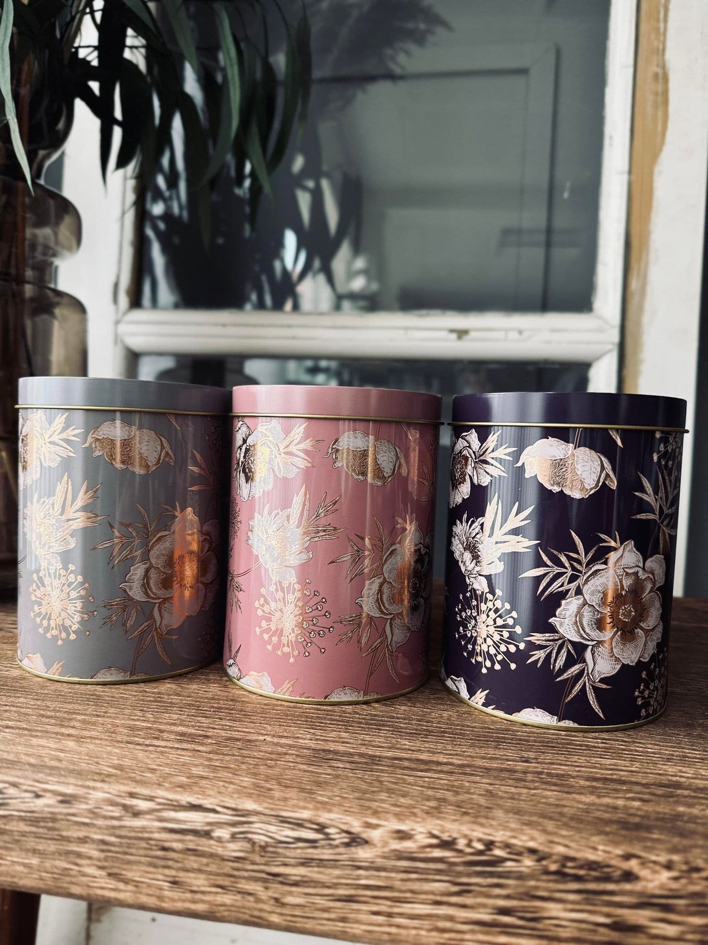 Dåser - Sæt af 3 stk Shimmer - VIAMAJA.DK