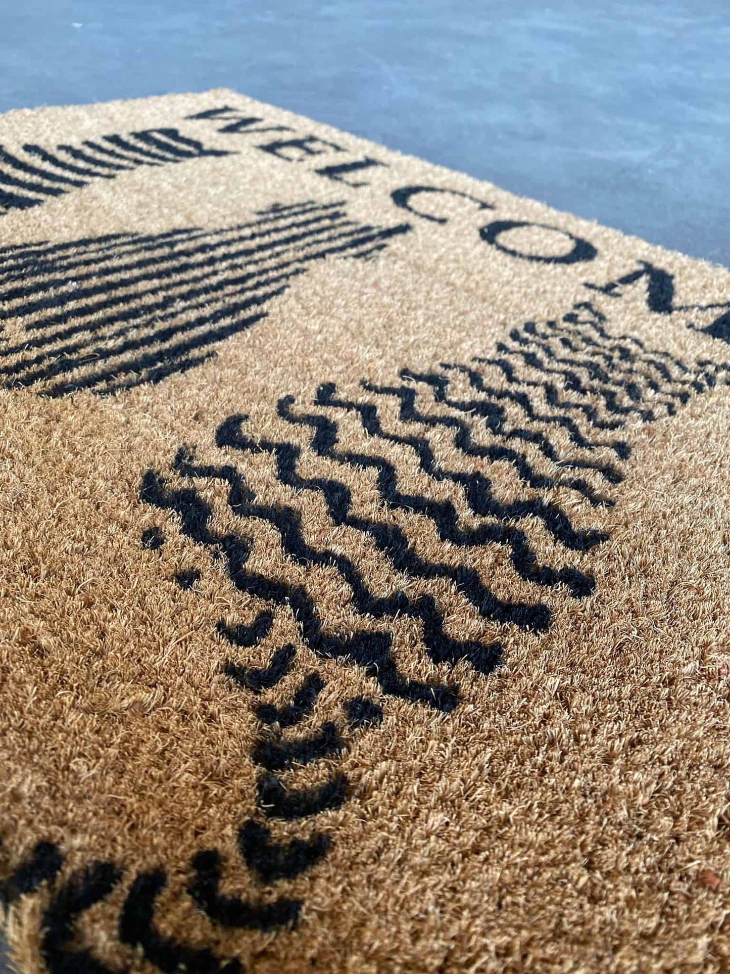 Dørmåtte med katte kokos - VIAMAJA.DK