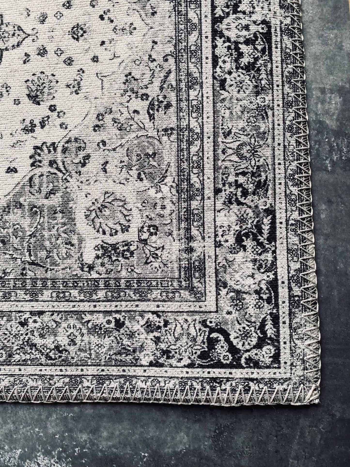 Dørmåtte vintagelook Grå 50x80cm - VIAMAJA.DK