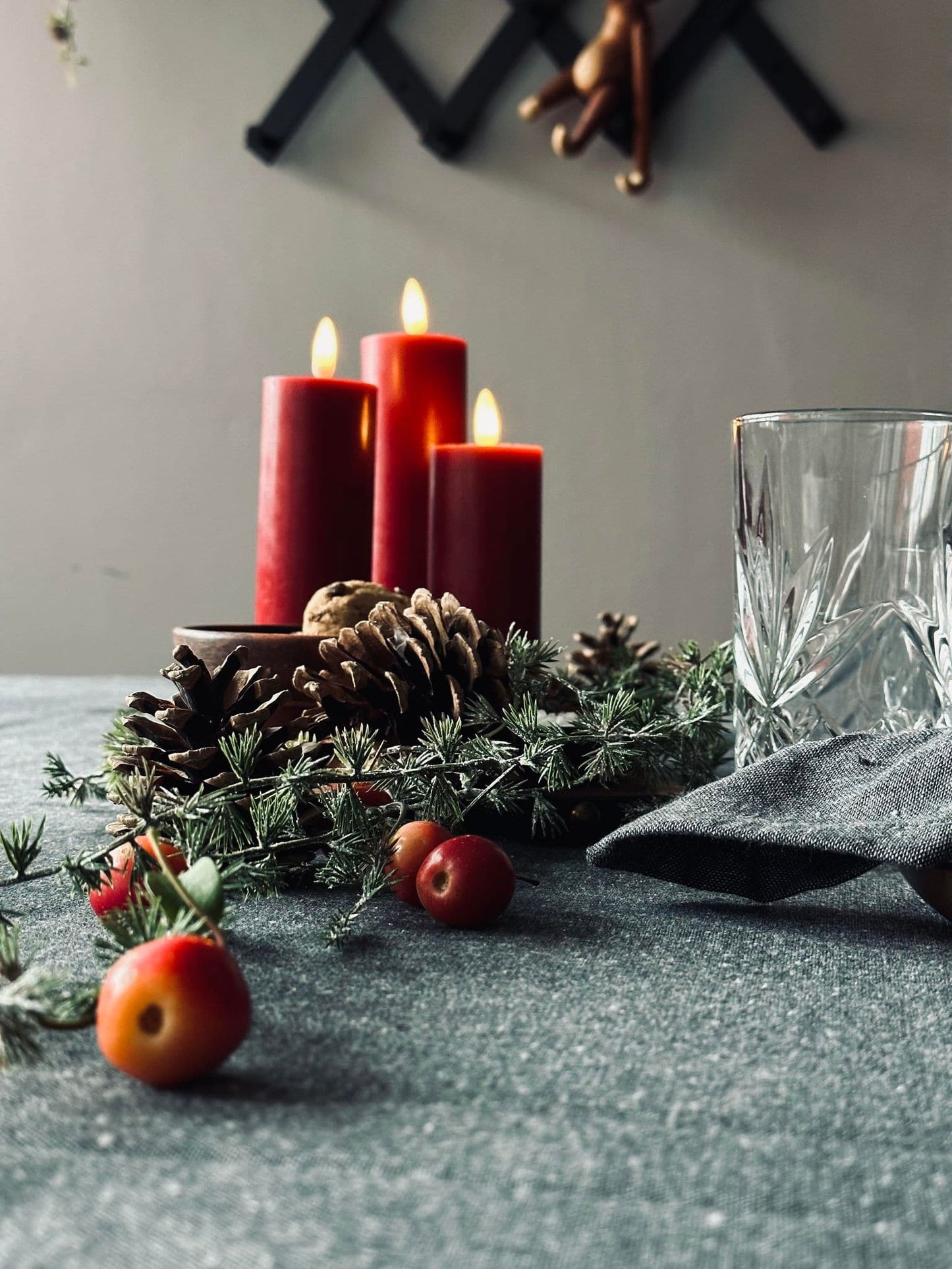 Dug Grå bomuld – flere størrelser - VIAMAJA.DK