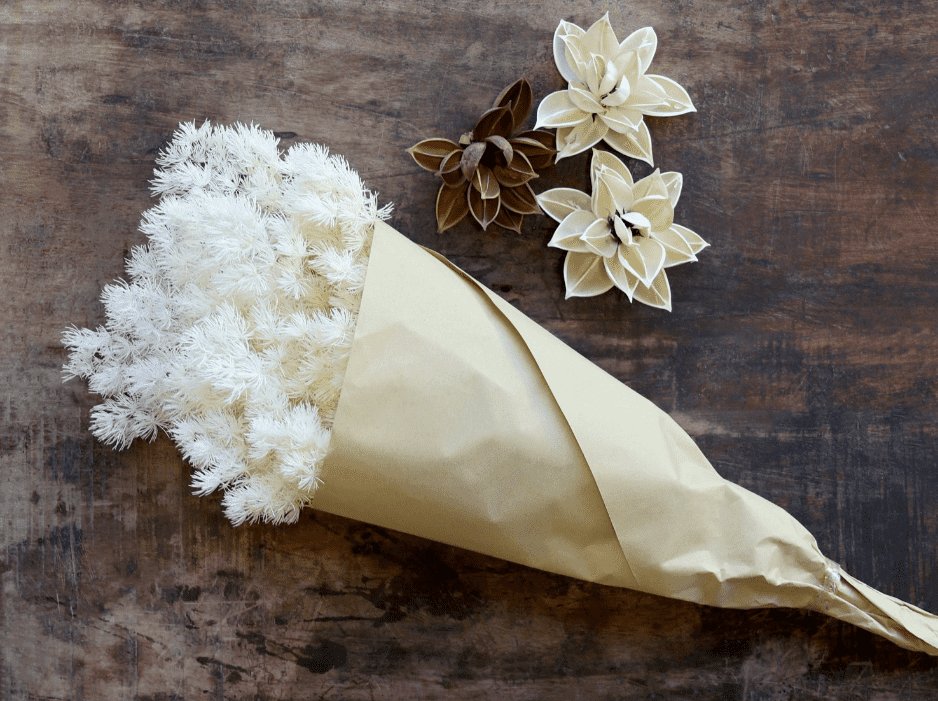 Evighedsblomst tørrede Slørasparges - VIAMAJA.DK