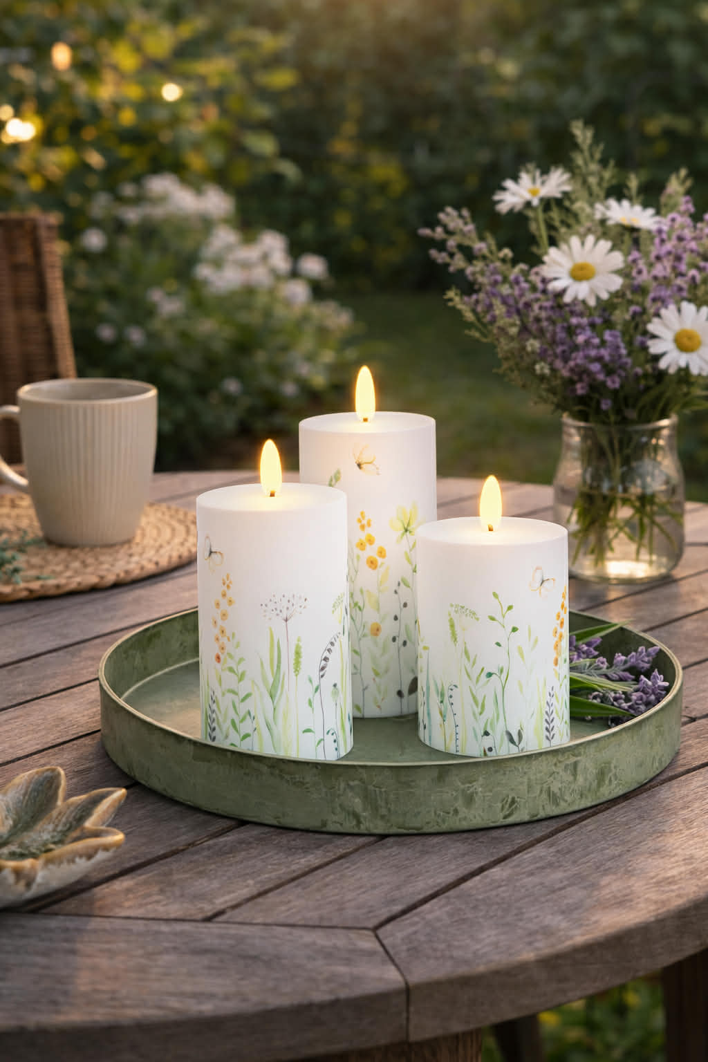 Bakke beton look – Mellem grøn