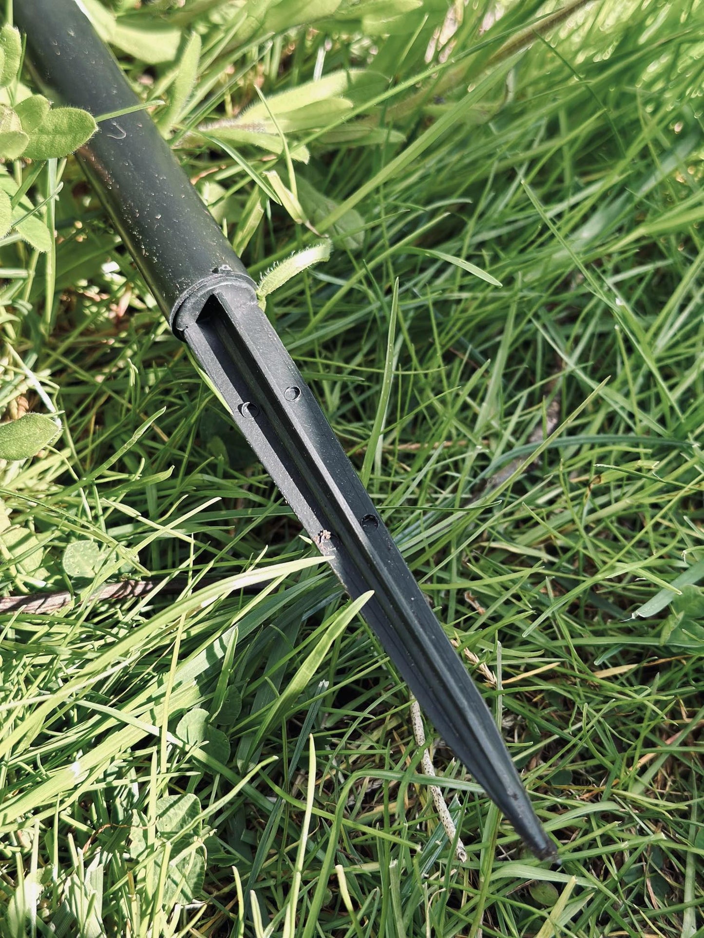 Fakkel med solceller – Glaskugle black mini - VIAMAJA.DK