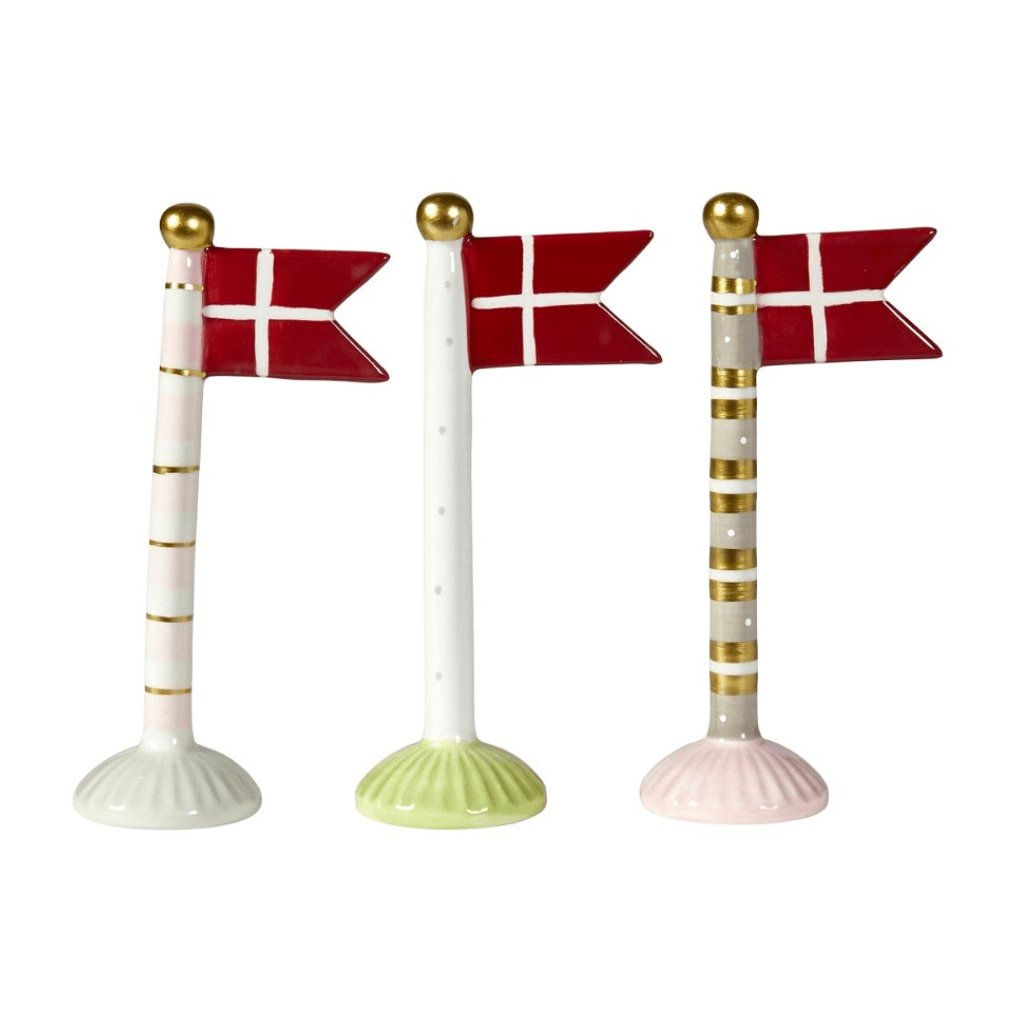 Flag keramik – Mix H 19 cm - VIAMAJA.DK