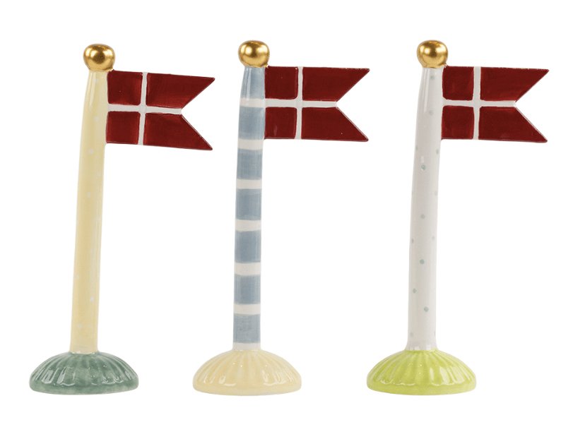 Flag keramik - Mix H 19cm - VIAMAJA.DK