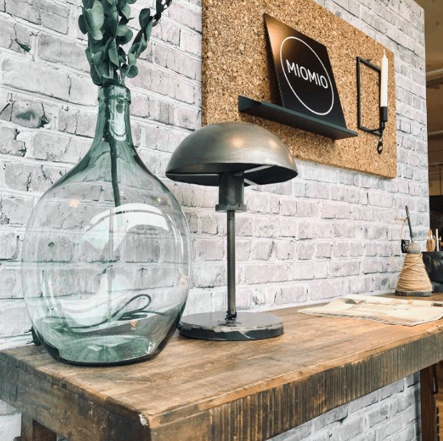 Flaske af gl. Bilruder – Stor - VIAMAJA.DK