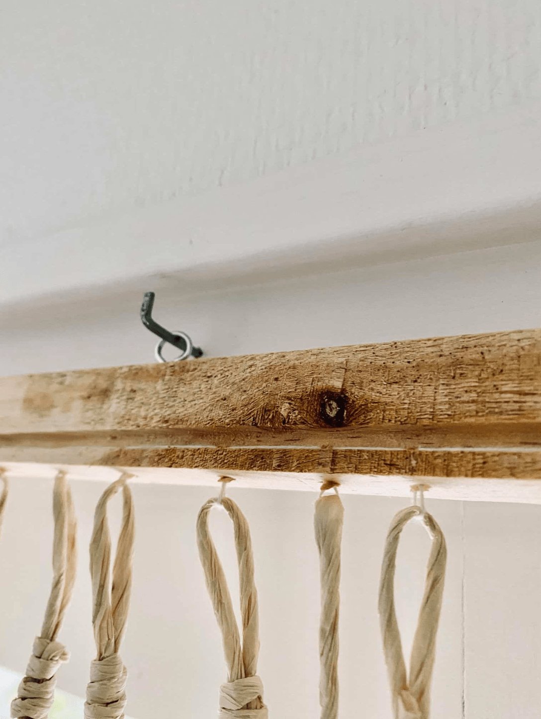 Forhæng i let majs – 90x200cm - VIAMAJA.DK