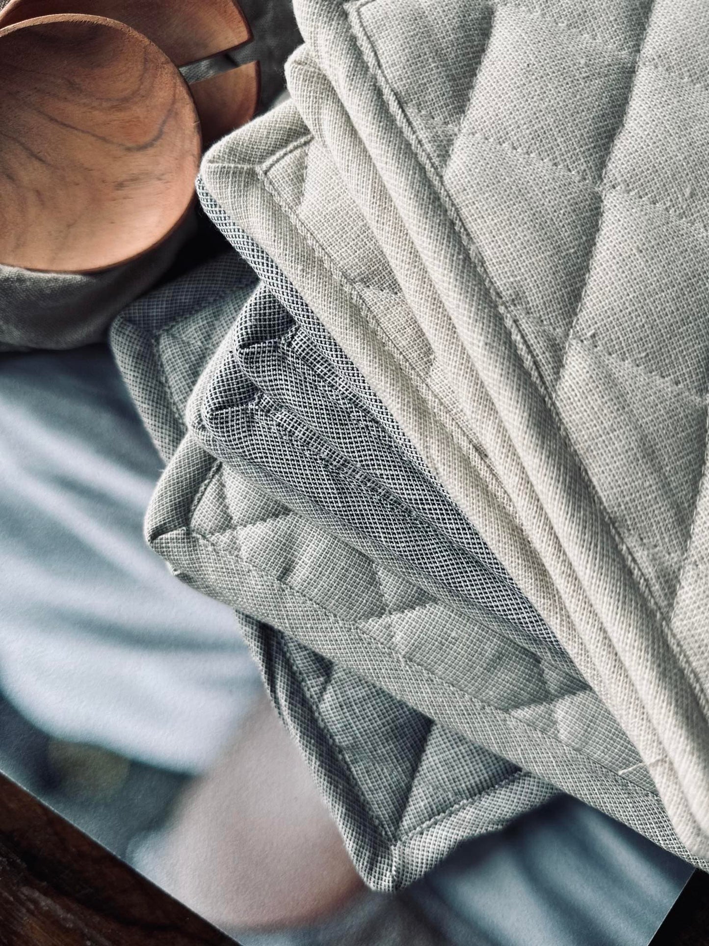 Grydelap Sort/grå meleret - VIAMAJA.DK