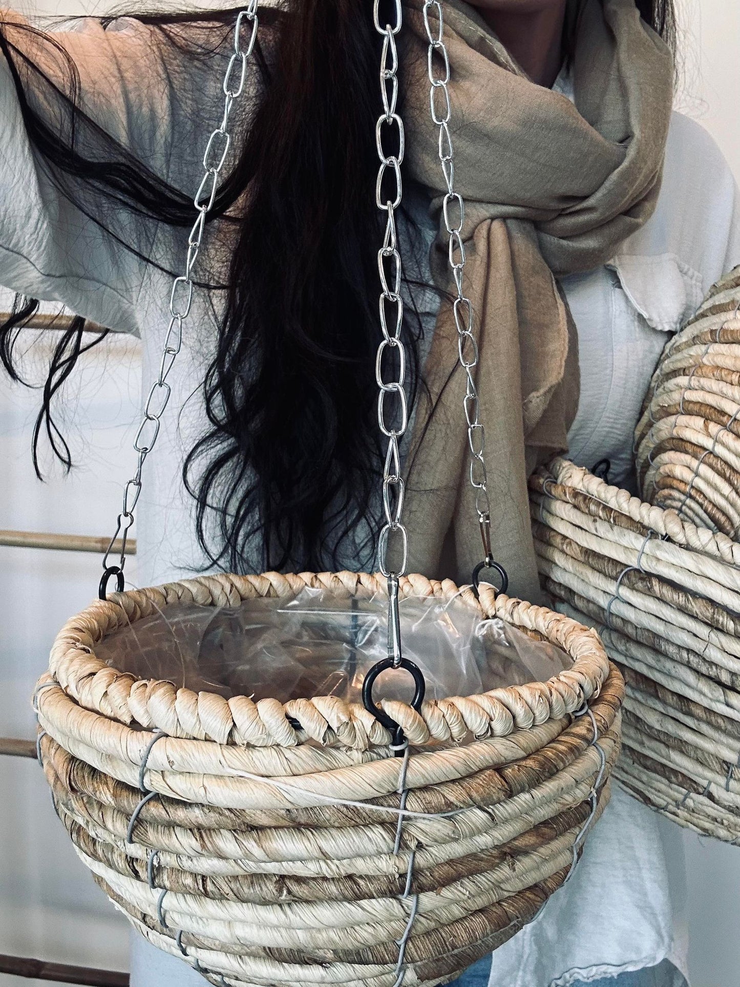 Hænge plantekurve – Sæt med 3 stk - VIAMAJA.DK