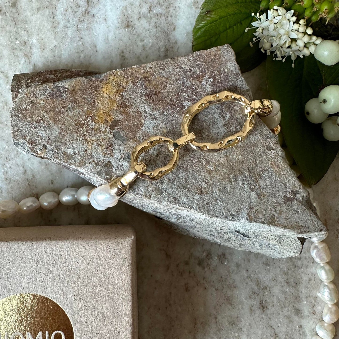 Halskæde Cindy 18K forgyldt - VIAMAJA.DK