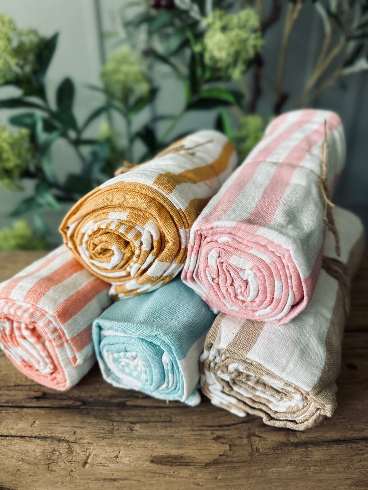 Hammam håndklæde – Coral - VIAMAJA.DK