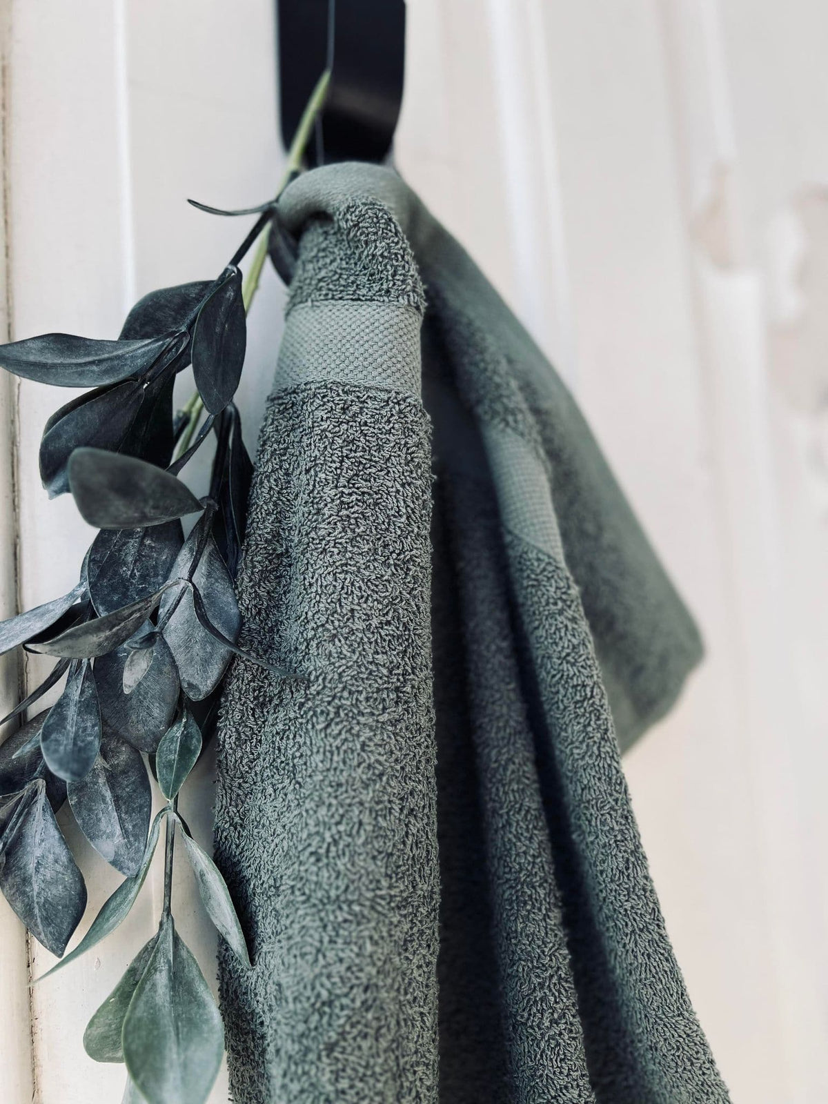 Håndklæde Oliven - 50x100cm Øko-tex - VIAMAJA.DK