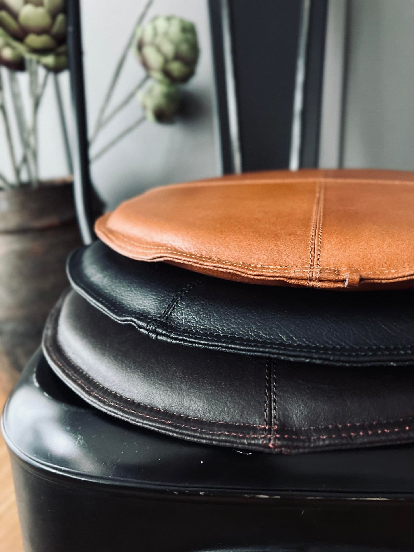 Hynde i læder - Cognac Dia 38cm - VIAMAJA.DK