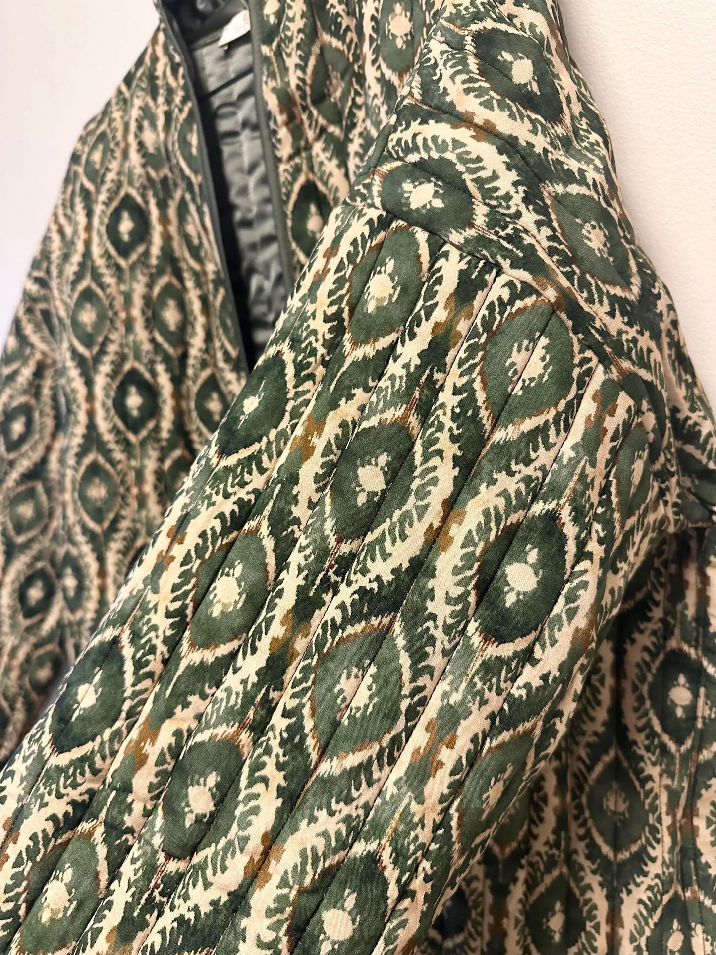 Jakke Quilt grøn - VIAMAJA.DK