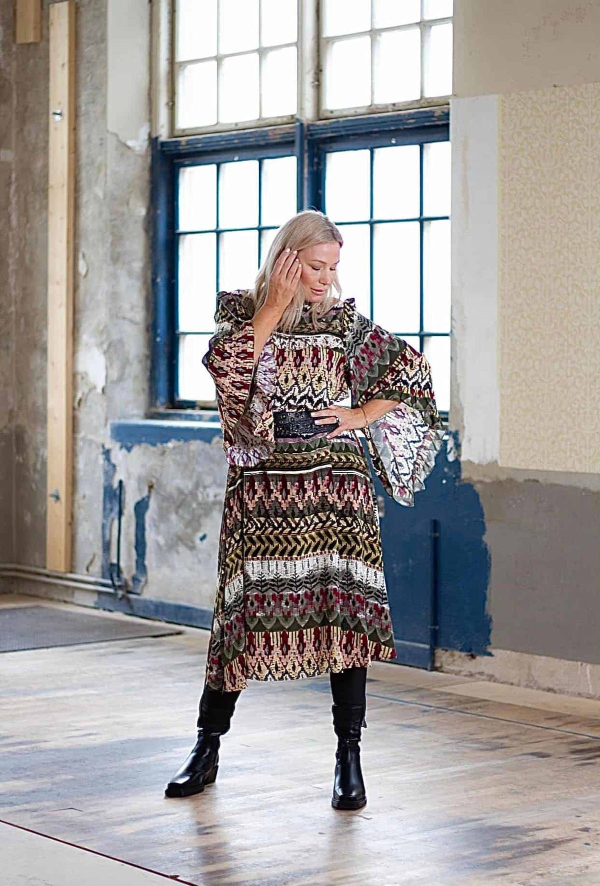 Kjole Boheme style - Onesize - VIAMAJA.DK