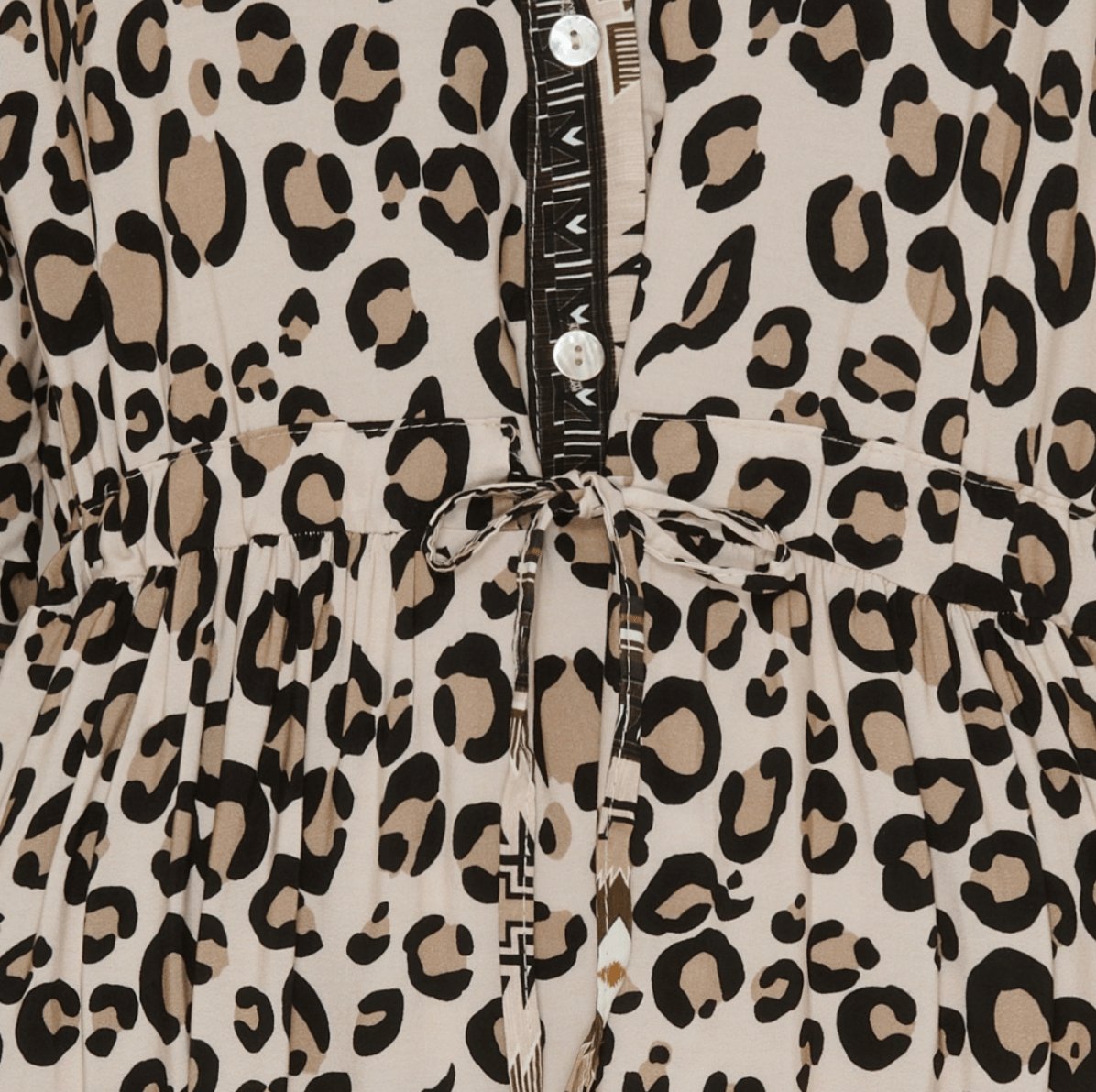 Kjole Leopard - VIAMAJA.DK