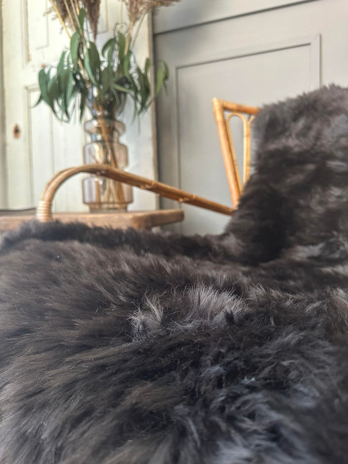 Lammeskind – XL 140cm Dark brown - VIAMAJA.DK