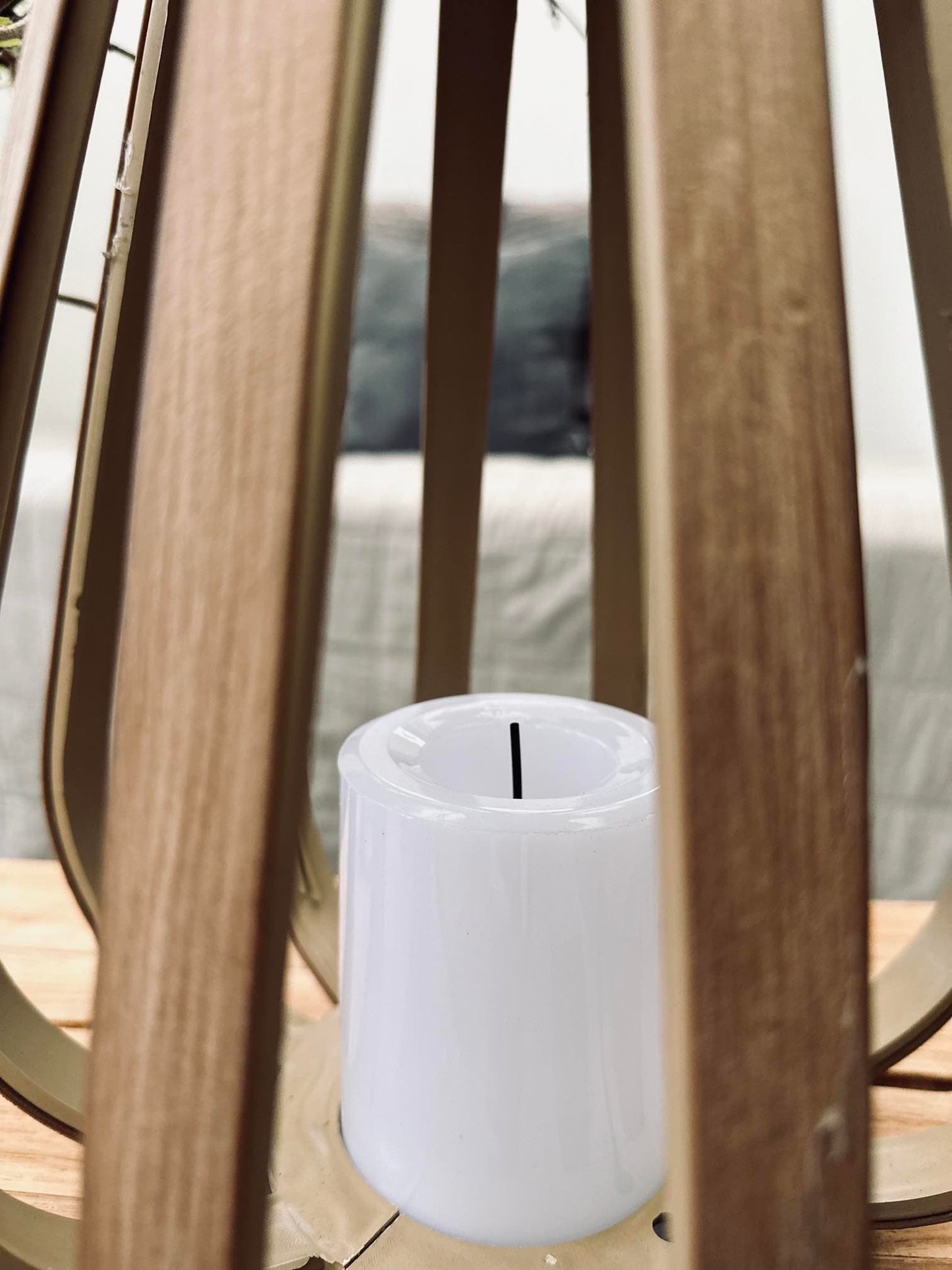 Lanterne med solceller – Nature 34cm - VIAMAJA.DK