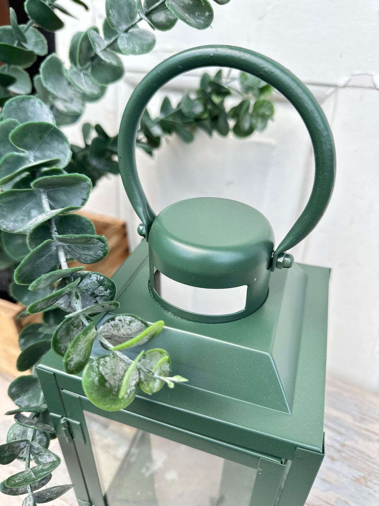 Lanterne metal Grøn - VIAMAJA.DK