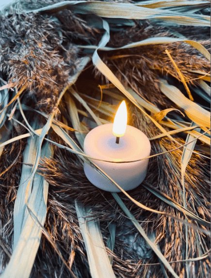 LED fyrfadslys 4stk - Fjernbetjening kan tilkøbes til denne model - VIAMAJA.DK