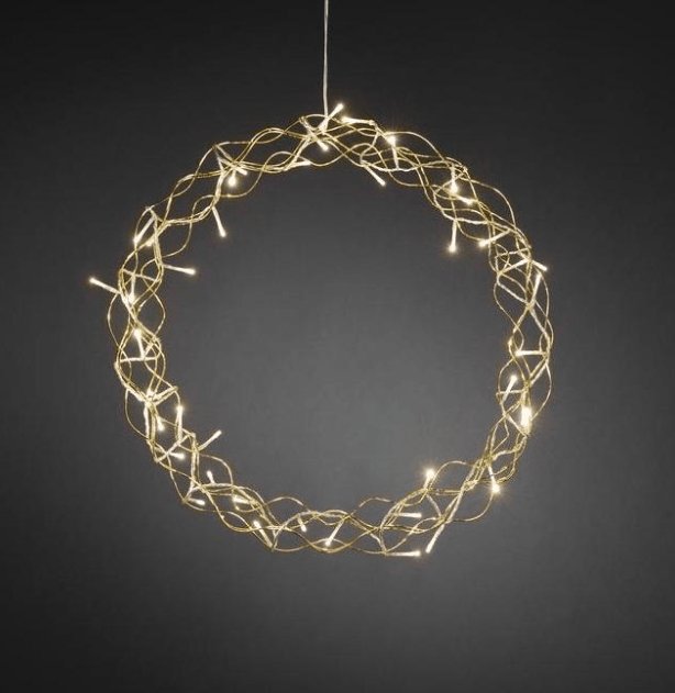 LED Lyskrans Ø30cm - VIAMAJA.DK